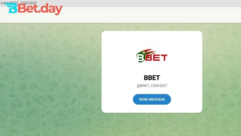 Liên hệ BBet qua telegram