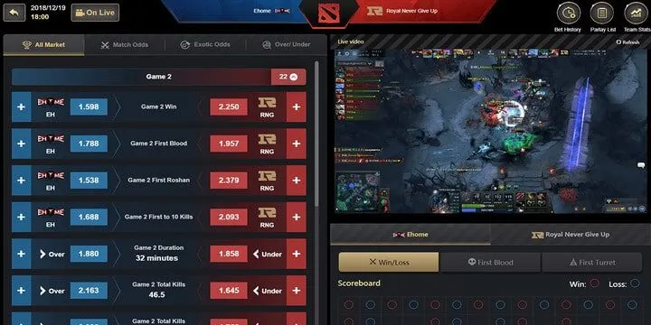 Các bộ môn Esports phổ biến tại IM Esports BBET