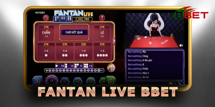 Fantan Live BBET – Tận hưởng game cá cược kịch tính