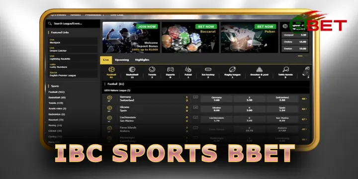 IBC Sports BBet - Không gian thể thao đỉnh cao toàn cầu