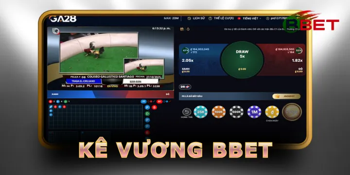 Kê vương BBet - Hành trình thống trị giới đá gà tỷ đô