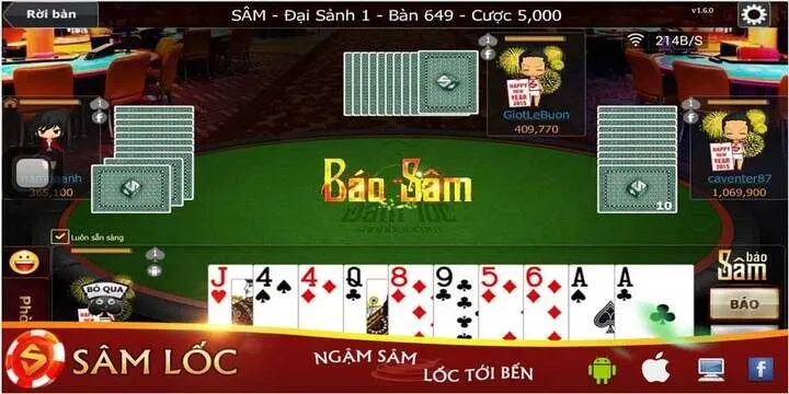 Luật đánh sâm BBet vô cùng đơn giản và dễ học