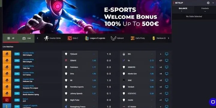 Các hình thức kèo cược trong IM Esports BBET