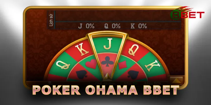Poker Ohama BBet - Sòng bài diễn ra các cuộc đấu trí đầy kịch tính