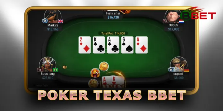 Poker Texas BBet - Tựa Game Trí Tuệ Đỉnh Cao Tại Sòng Bạc 