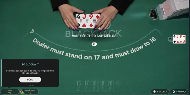 Nắm bắt luật lệ hấp dẫn trong Blackjack BBet