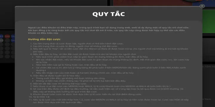 Thao tác tham gia chơi chiến kê BBet đơn giản 