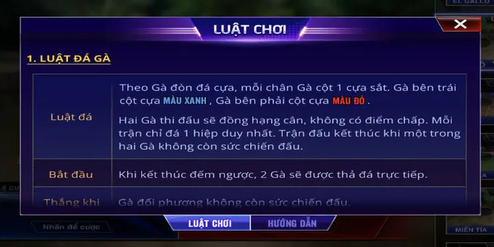 Thông tin sơ bộ về đấu trường thần kê BBet