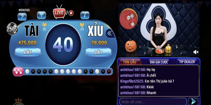 Tìm hiểu khái quát về tài xỉu livestream BBet