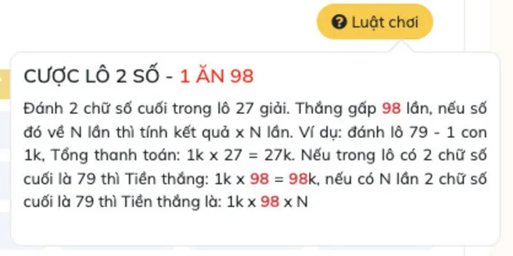 Tìm hiểu sơ lược về lô đề siêu tốc BBet