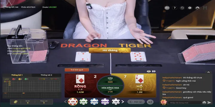 Danh mục các cơ chế cược kèm tỷ lệ thưởng Rồng hổ live BBet